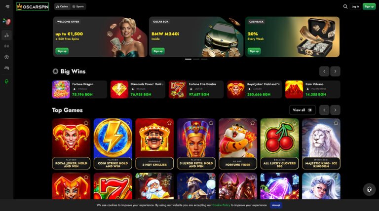 Introduction to oscarspin slots